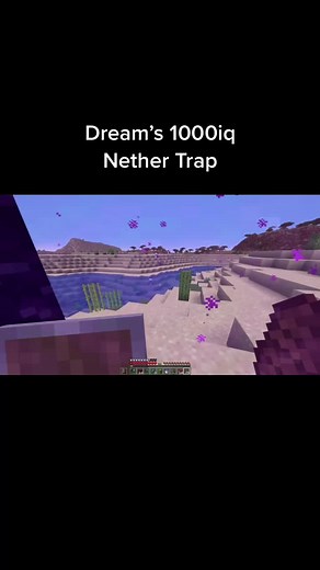 Ultimate Minecraft Nether Portal Trap for 1000IQ Dreams
