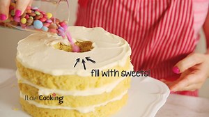 Do you have a birthday coming up? Try our Piñata Cake it is a lot easier than you think! For the full recipe click here http://www.ilovecooking.ie/recipe/pinata-cake/ | I Love Cooking