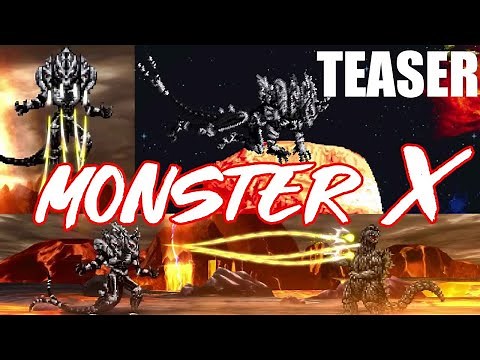 Monster X Gameplay - Godzilla TagTeam Fighter