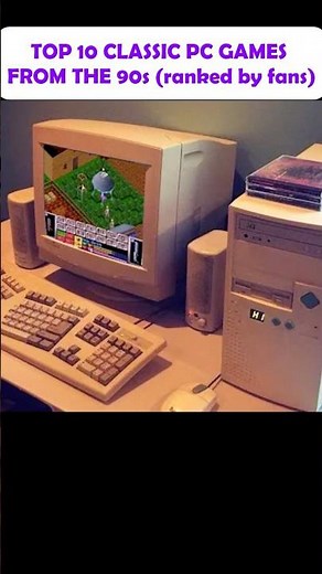 Top 10 Classic PC Games From The 90s (ranked by fans😎) #gaming #pcgamer #shorts