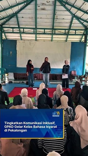 To Improve Inclusive Communication, GPAD Holds Sign Language Classes in Pekalongan