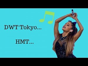 Ariana Grande starts laughing while performing on stage !