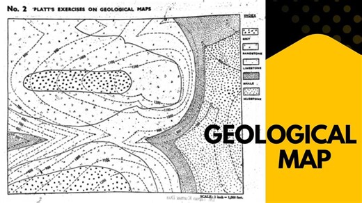 Geological Map_4, Platt_2 #geologicalmapping #geographypractical #geography | Geo-Dinhata