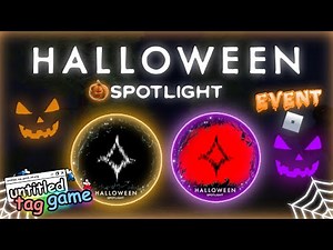 [EVENT] Roblox Halloween Spotlight How To Get Rune Token And Key Badge In Untitled Tag Game🎃
