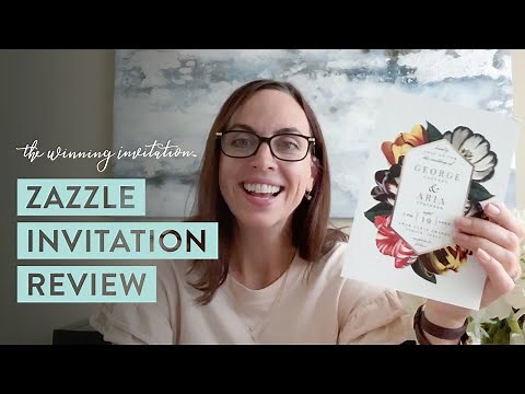 Zazzle Wedding Invitation Review