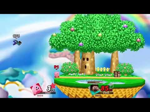 Steve Getting Bodied by every character Part 1 Super Smash Bros. Ultimate