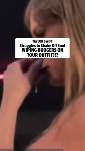 1M views · 8K reactions | #TaylorSwift's nose couldn't stop running during her freezing cold show in Scotland 略 ... as evidenced by these clips 濫 | TMZ | Facebook