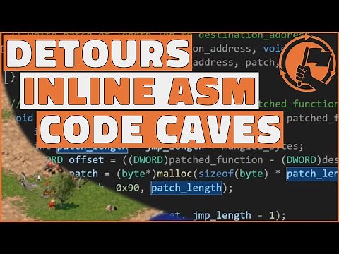 Function hooking, detours, inline asm & code caves [Game Hacking 101]