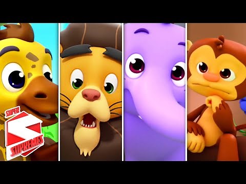 Zoo Song For Kids | Nursery Rhymes & Baby Songs For Children By The Supremes