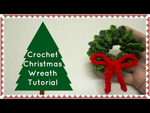 Crochet Christmas Wreath Quick