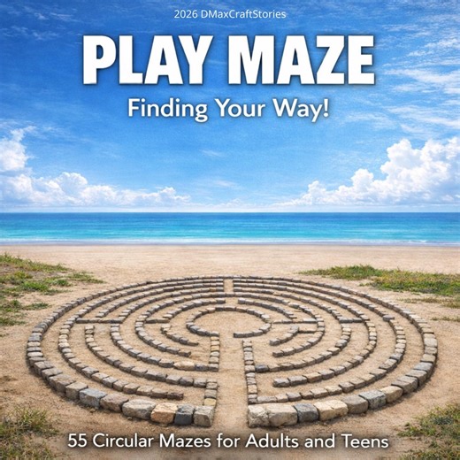 Play Maze 6x9 PDF: 55 Circular Mazes for Adults & Teens, Solutions Included - Etsy