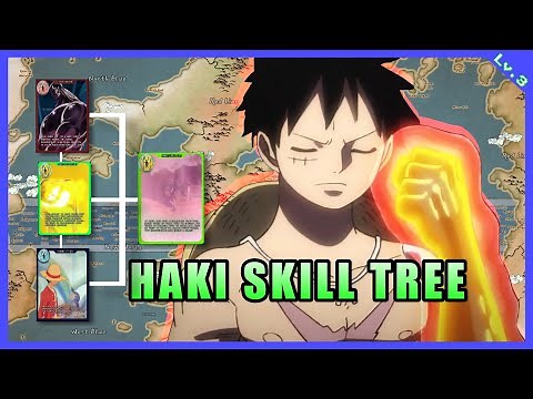 The ENTIRE One Piece Haki power system Explained as a SKILL tree