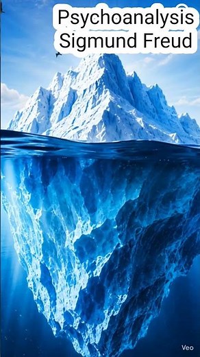 Psychoanalysis|sigmund Freud|level of Mind|Iceberg compare #viral#psychology