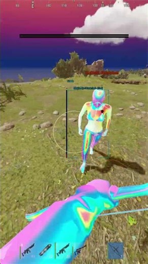 USED RAPID FIRE MODE #rustcheating