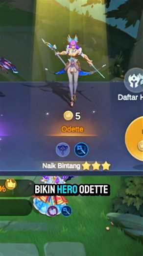 ODETTE HERO 5 GOLD PALING OP? #MagicChessGoGo #MCGGIDCreators
