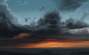 【Procreate教程】教你如何画出逼真的天空场景