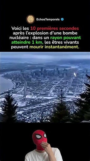 Les 10 premières secondes après l’explosion d’une bombe nucléaire