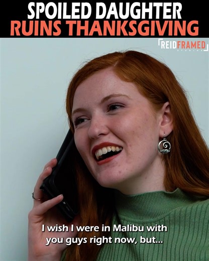 Ashley has come home from college for Thanksgiving and she's not exactly happy to spend time with her parents. She would rather be with her friends having fun. On top of that she has a bad attitude and refuses to help her mother make dinner. When she overhears her parents talking she realizes an important truth. Will it be a Happy Thanksgiving for this family? | REIDframed Studios