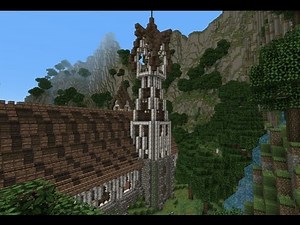 Minecraft - Gundahar Tutorials - Rivendell Tower