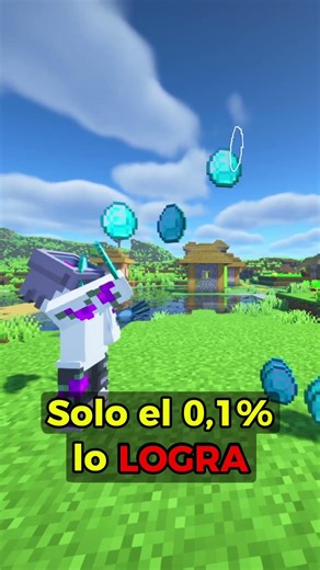 SOLO el 0,1% de las personas LO LOGRAN! #minecraft #minecrafthumor #minecraftshorts #meme #memes