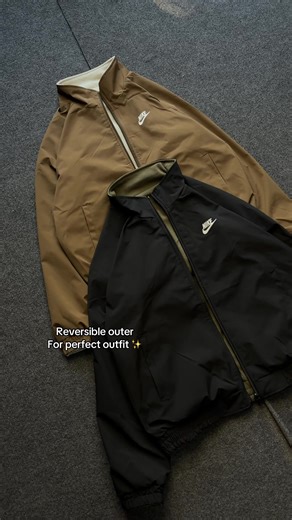 Stylish Reversible Outerwear Available for Delivery