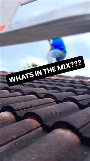 WHATS IN THE MIX??? #softwashing #Whatsinthemix #shorts