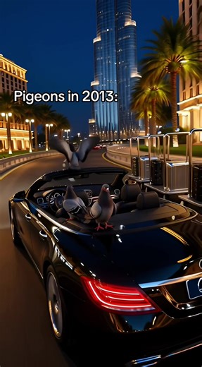 Don Golub’s Pigeons Take Over Dubai Skyline