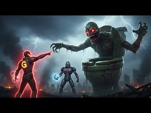G-Man Skibidi Unleashes Giant Zombie Toilet — Siren Titan 71