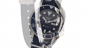 Watch Seiko Men's Analogue Automatic Watch with Cloth Strap SRPD51K2 on Amazon Live