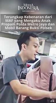 Terungkap Kebenaran dari MAF yang Mengaku Anak Propam Polda Metro Jaya dan Mobil Barang Bukti Polsek
