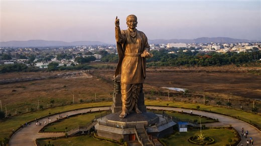 Impressive modern sculptures across India