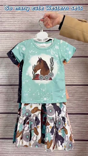 Stylish Cowgirl Top and Pants Outfit for Kids