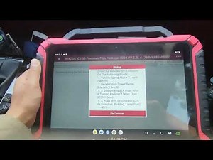 Mazda CX-50 2024 Front Radar Sensor Dynamic Calibration #adascalibration #launchscanner #launchadas