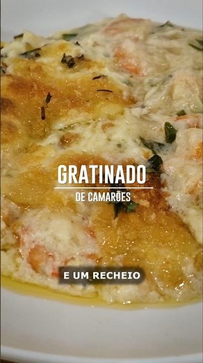 Shrimp au Gratin in Bechamel Sauce: Creamy, Elegant, and Irresistible