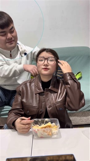 The girl's hair keeps falling down