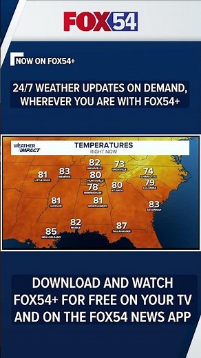 How to get 24/7 weather updates on FOX54+