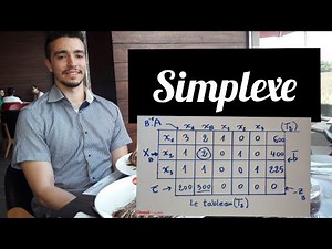 Chouaib ... Programmation Linéaire - Simplexe | شعيب ... البرمجة الخطية