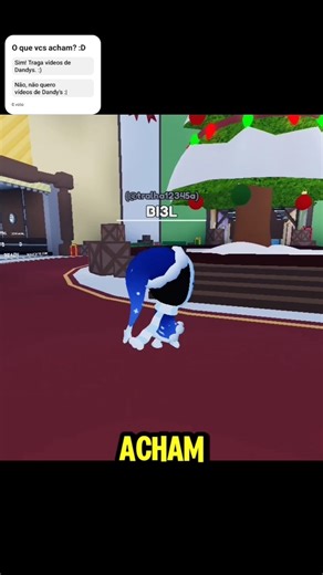 EU DEVO TRAZER ISSO PRO CANAL?🤔 #roblox #fyp #dandysworld