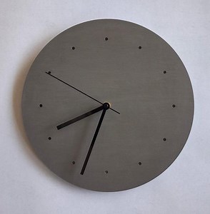 Modern Wall Clock, 30cm Wooden Silent Wall Clock, Wall Decor for Bedroom, Kitchen, Living Room. - Etsy Canada