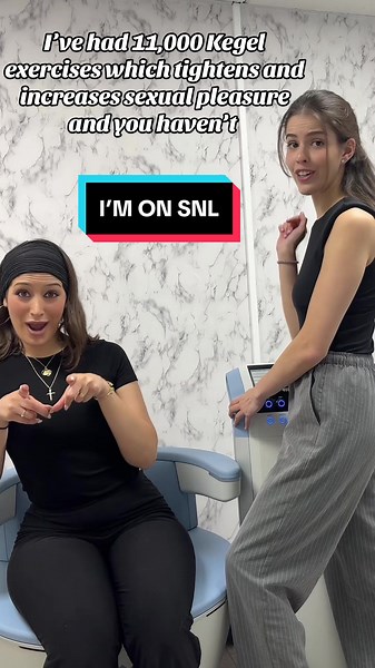 And you’re not! #snlsketch #fyp #salon #kegels #pelvicfloorexercises #chairexercise #incontinencetok #kegelexercises #strongerpelvicmuscles