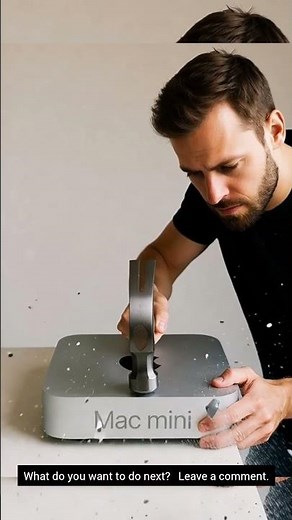 Man Smashes Mac Mini in Rage 😱💥 | Apple Destruction | Viral Tech Short 2025