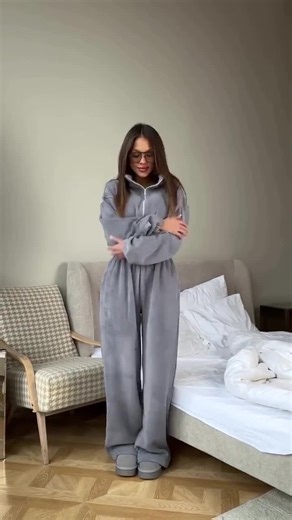 Cozy Polar Fleece Jumpsuit for Women | Wide Leg Winter Loungewear | Soft Zip up Romper | Warm Fleece One Piece Outfit | Gift for Her - Etsy