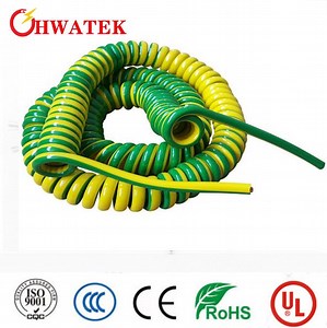 [Hot Item] Tinned Copper Telecommunication Multi Core Curly Retractable Coiled Spring Cable