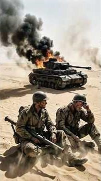 The Bazooka Shot That Stopped a Panzer (North Africa, 1942) #history #documentary #ww2 #shorts