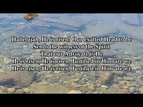 Hallelujah, He is Risen- Christian Hymn Song with Lyric