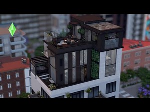 Modern Luxury Penthouse | The Sims 4 Speed Build