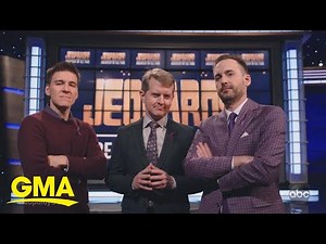 3 ‘Jeopardy!’ greats sit down ahead of showdown l GMA