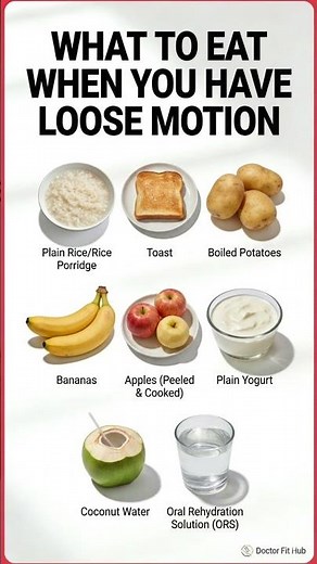 What To Eat When You Have Loose Motion #healthyfood #wellnesstips