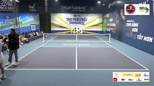 🔴 TRỰC TIẾP: SÂN TRUNG TÂM 🏆 GIẢI 1992 PICKLEBALL TOURNAMENT ⏰ 25.01.2026 ⛳️ Sân Pick360- Hoàng Mai, Hà Nội | Snow Media