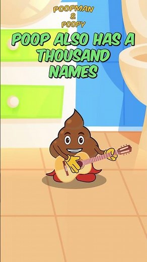 💩🎶 Dookie on the beach | 💩 Poopman & Poopy | Poop has a thousand names